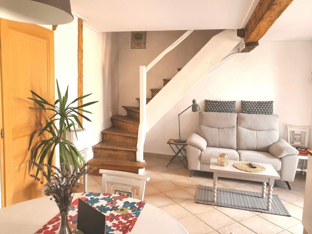 Espace salon Gîte "Pied à terre"