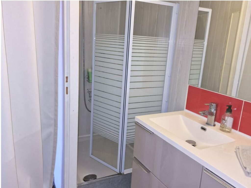 Salle d'eau, toilettes Gîte "Bon pied bon œil"